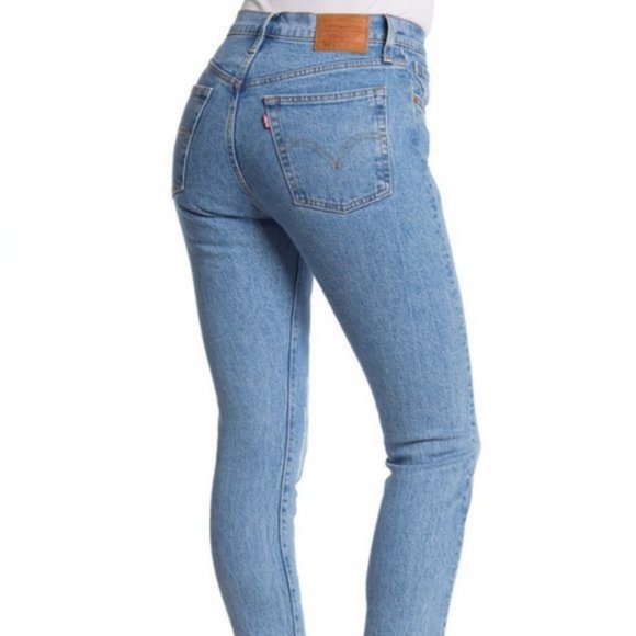 Levi's 501 High Rise Skinny Embroidered Jeans 27 - Picture 3 of 13